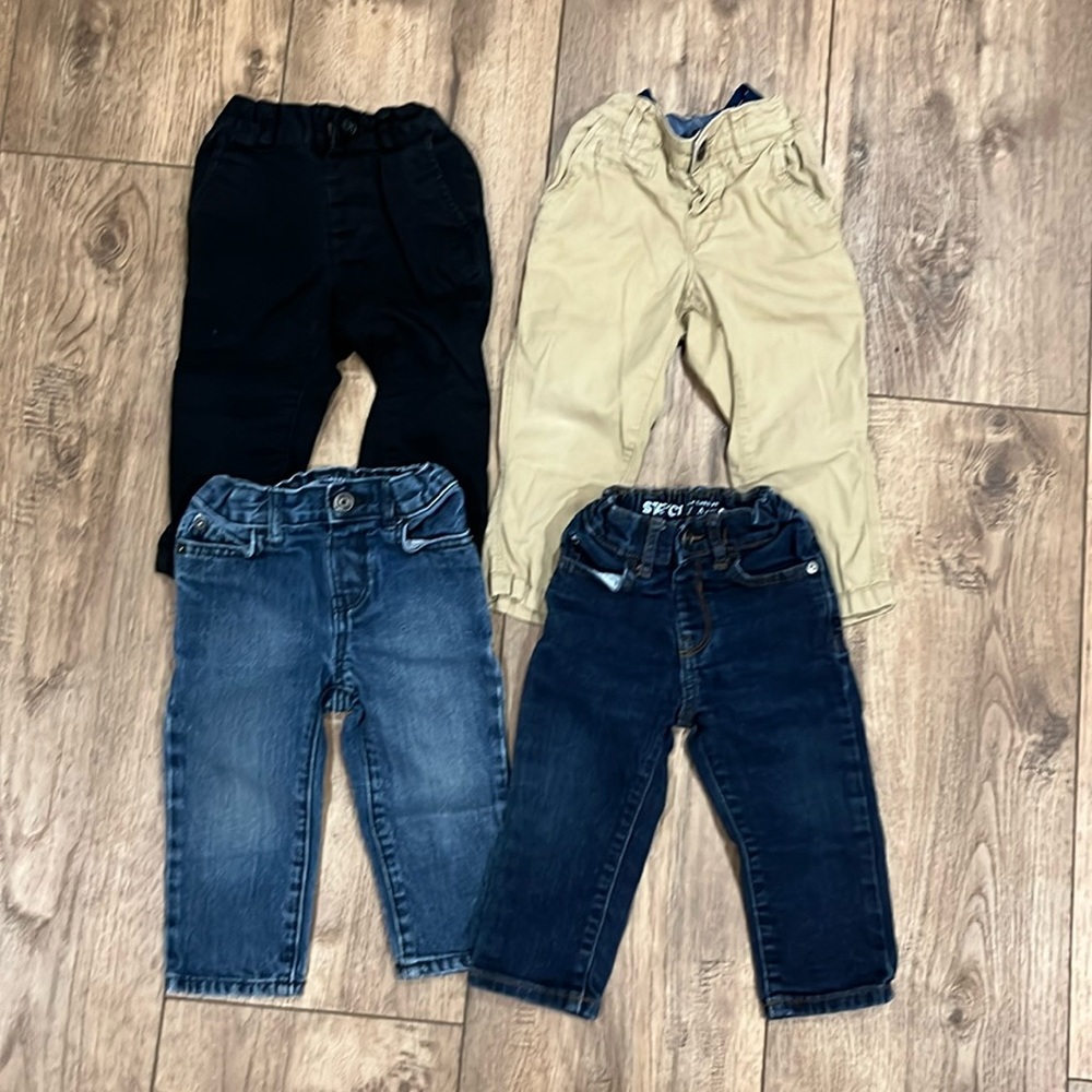 Lot of 4 Toddler Pants/Jeans | 12-18 M